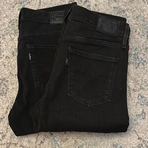2 Pairs Levi's 311 Shaping Skinny Black Jeans